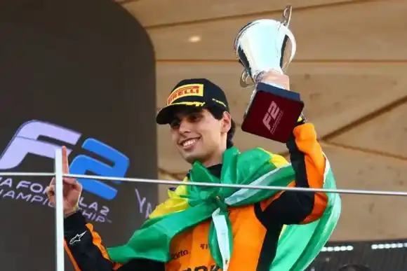 Gabriel Bortoleto se consagró campeón de la Fórmula 2