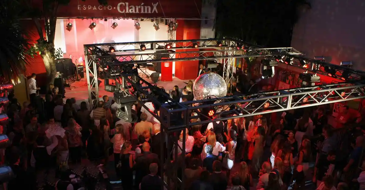 Luis Barrionuevo: "Esta presentación de Espacio Clarín batió todos los récords"