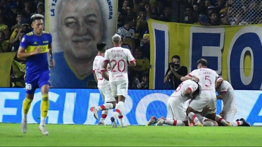 Boca cayó con Huracán en su regreso a la Bombonera