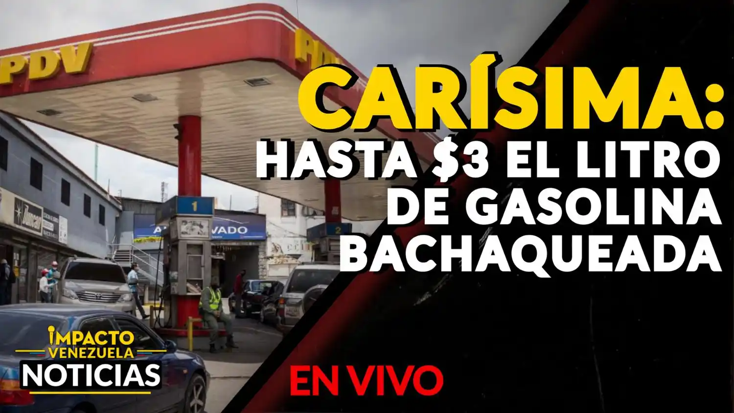 CARÍSIMA: hasta $3 el litro de gasolina bachaqueada – VIDEO
