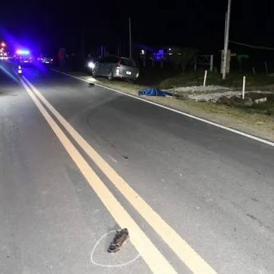 Un hombre murió tras ser atropellado en el acceso a una ciudad entrerriana