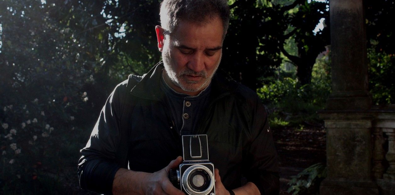 Una foto de Alejandro Benavidez tomada por su hijo Francisco, publicada en Clarín en 2019.