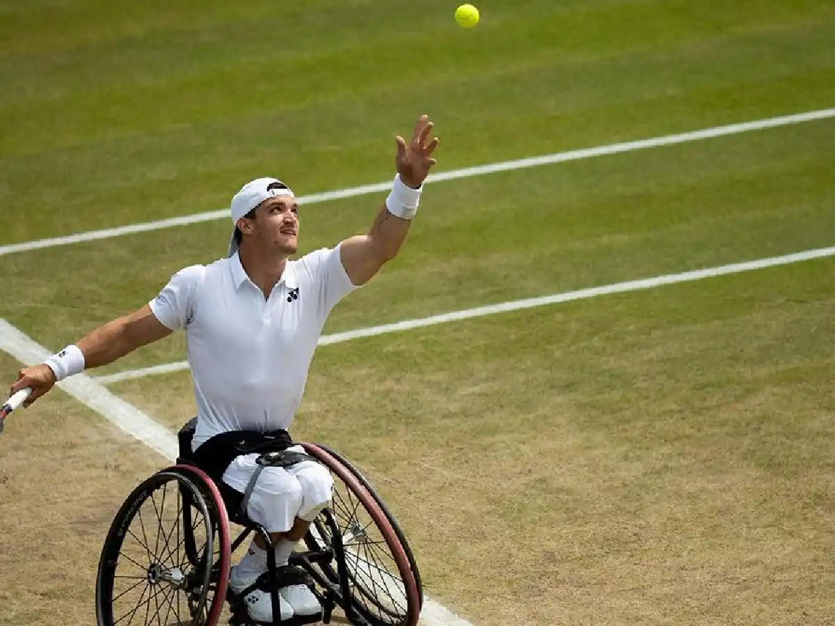 Fernández está entre los 4 mejores del tenis adaptado en Wimbledon