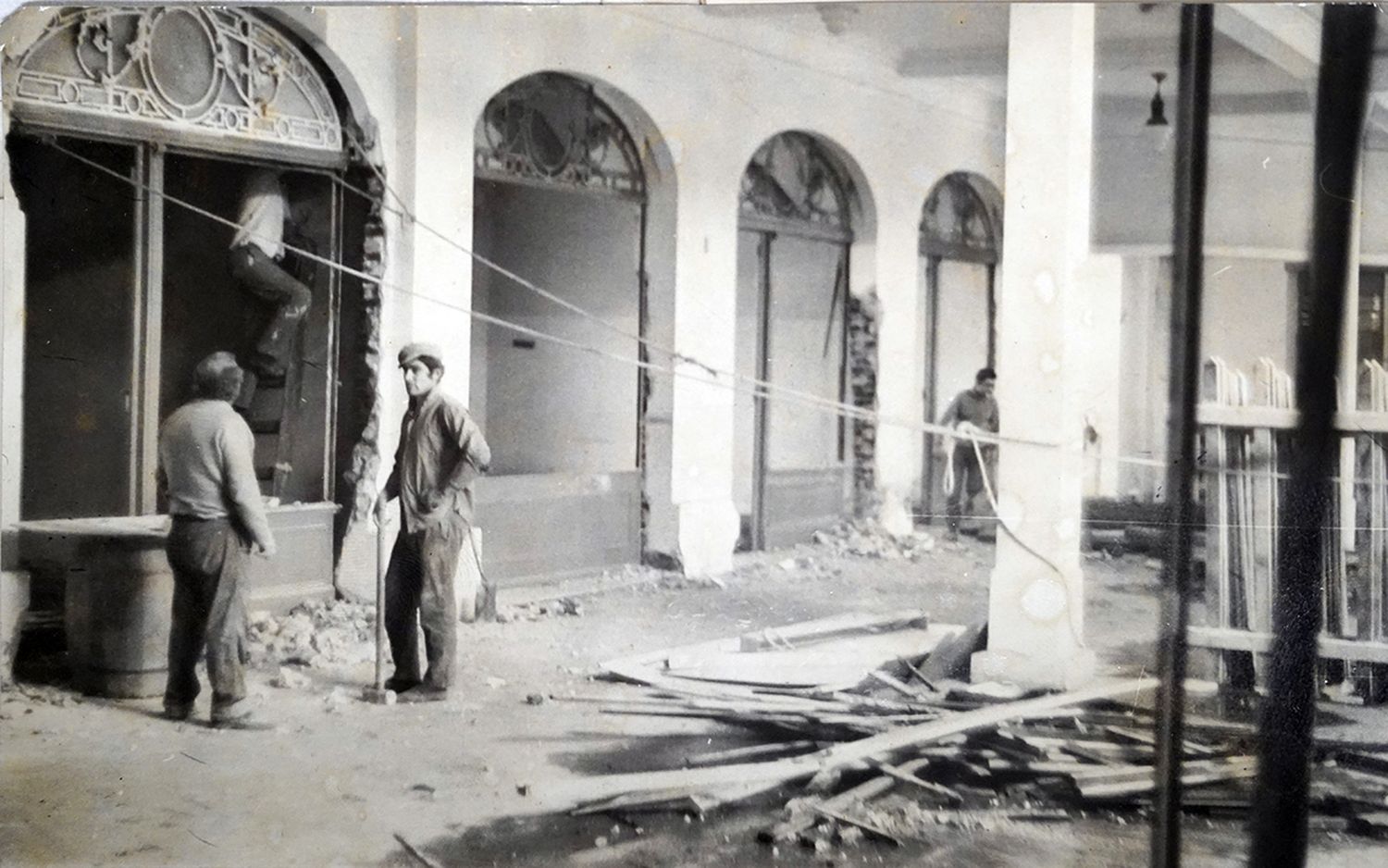 Demolición. Del edificio se produjo en el año 1970