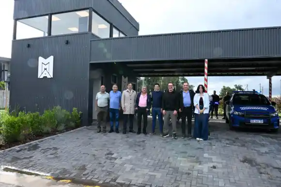 Malvinas Argentinas: Nardini inauguró una nueva posta policial en el barrio Pech de Tortuguitas