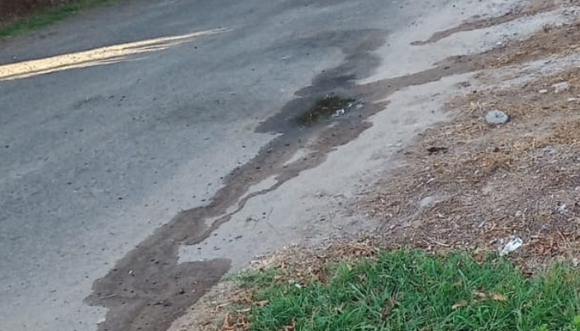 Denunció a su vecino por arrojar sustancias peligrosas a la vereda