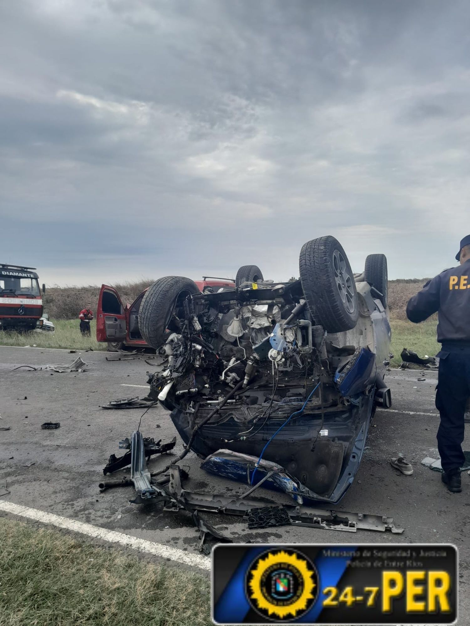 Grave siniestro vial en Ruta Provincial 11