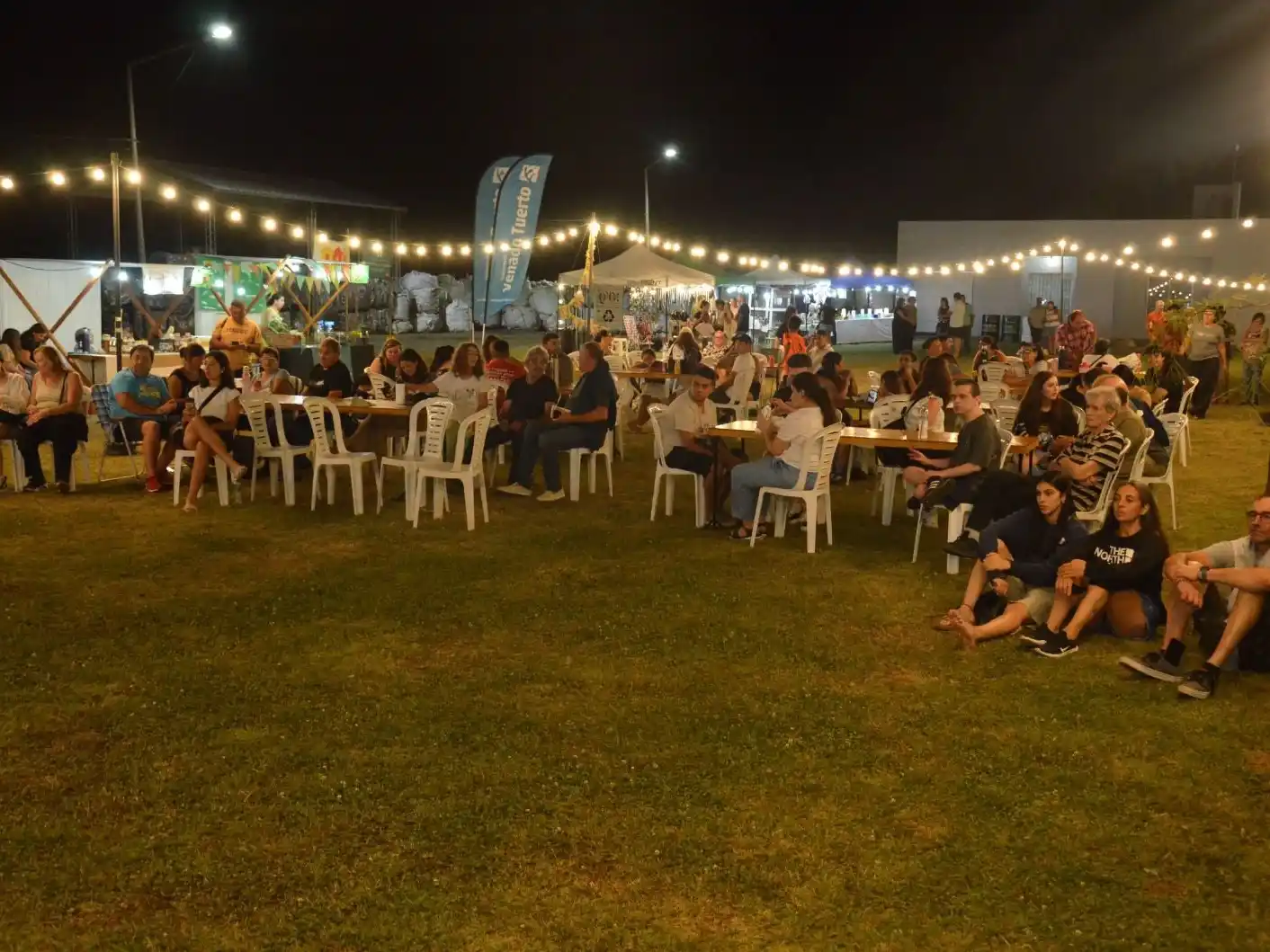 Un importante número de vecinos se acercó a La Planta para participar de distintas actividades programadas por el Gobierno de Venado Tuerto. Foto: MVT