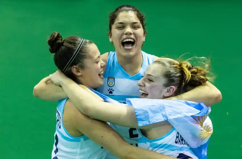 Con la marplatense Juana Barrionuevo, Argentina clasificó al Mundial U17