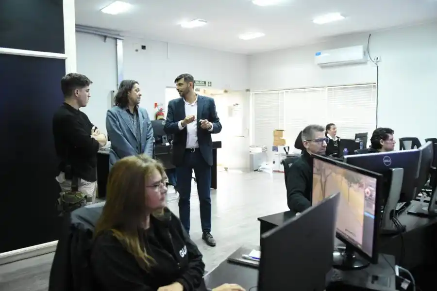 El Director del Centro de Monitoreo de la Municipalidad de San Francisco visitó la GUR