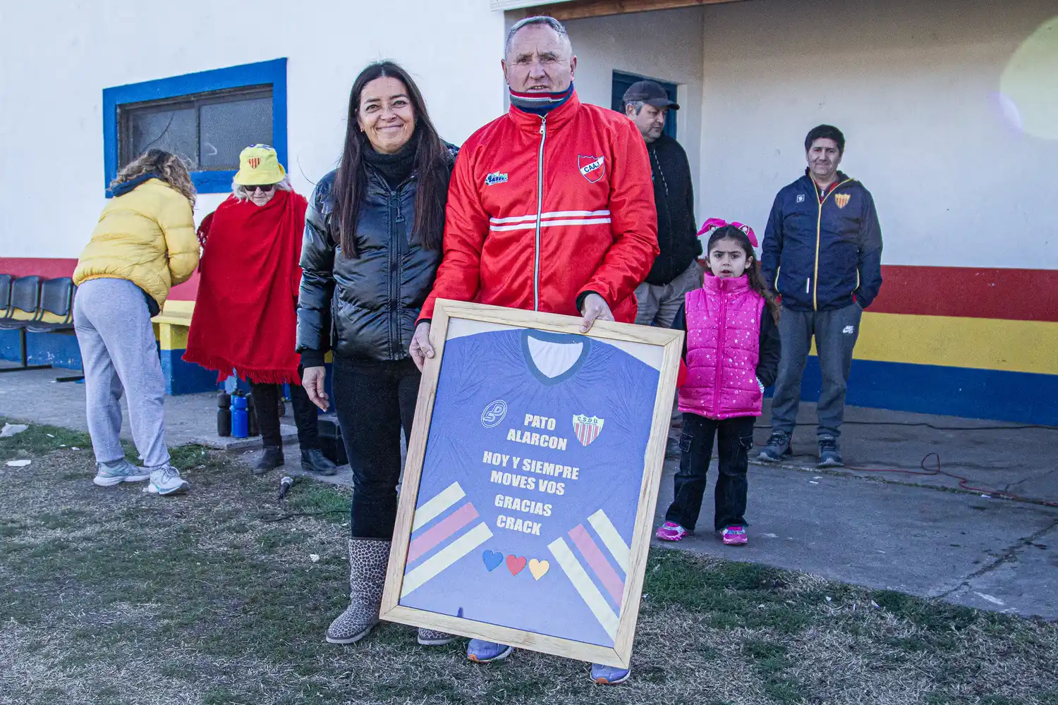 Reconocimiento de Unión al Pato Alarcón
