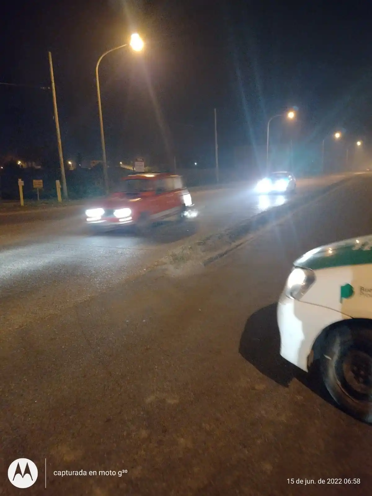 Por el humo, desvían el tránsito de ruta 1001 y piden salir de la ciudad por 191