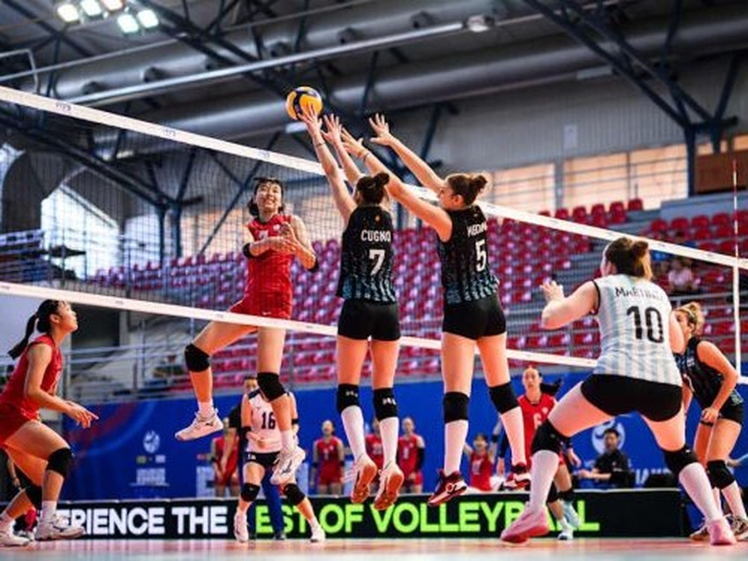 Derrota frente a
China Taipei en sets corridos