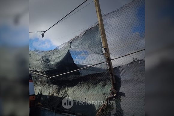 El temporal causó graves daños en el Club Sportivo Norte: “es un día de mucha tristeza”