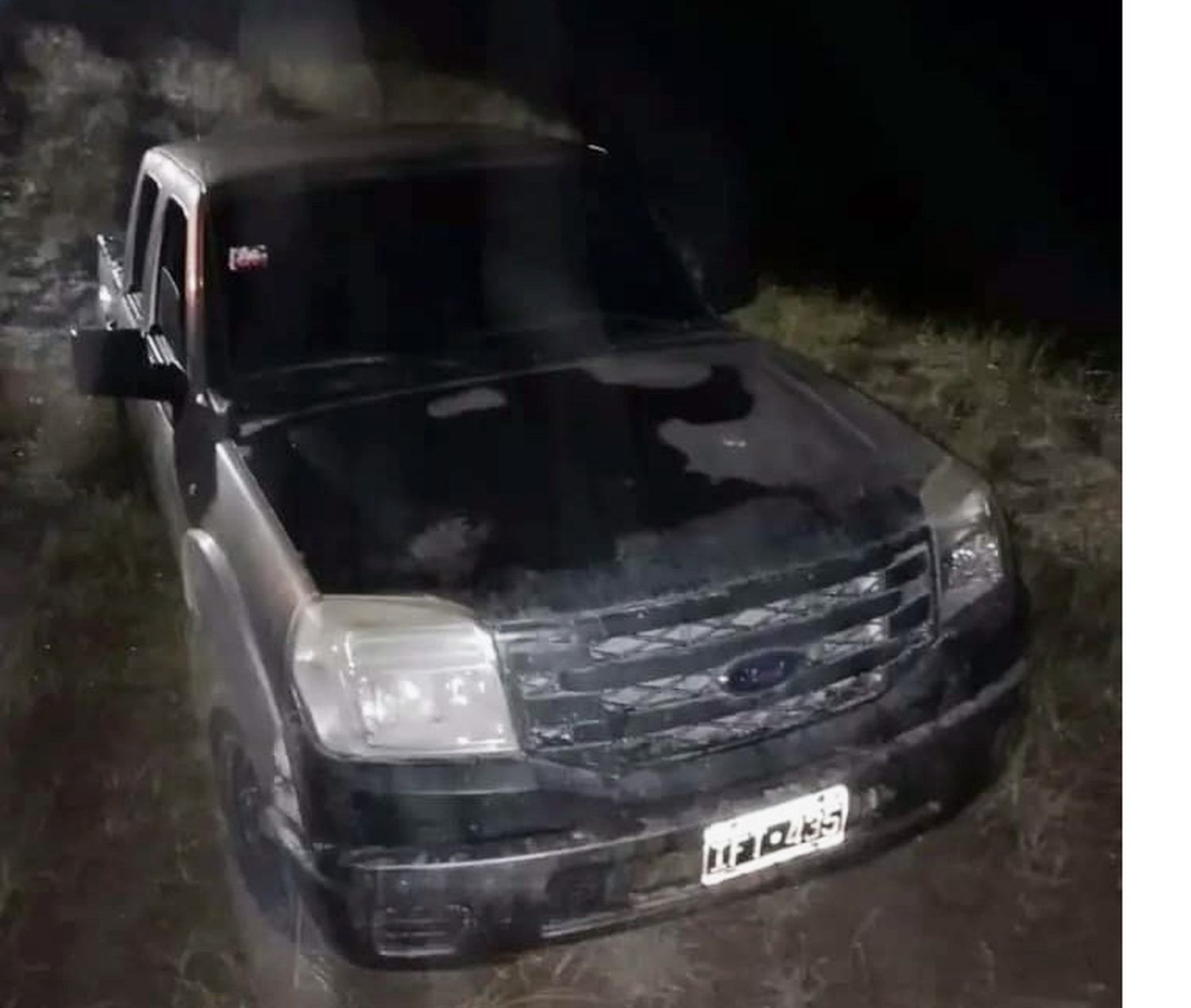 Vaciaron una cabaña y en la huida se encajaron