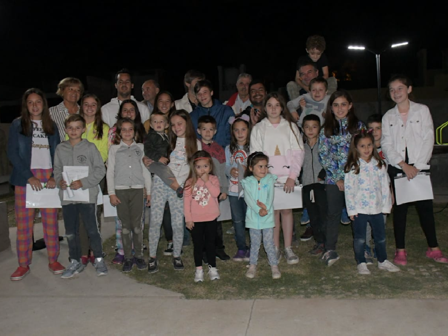 Freyre: por pedido de los niños al intendente, barrio Mutual tiene su plaza