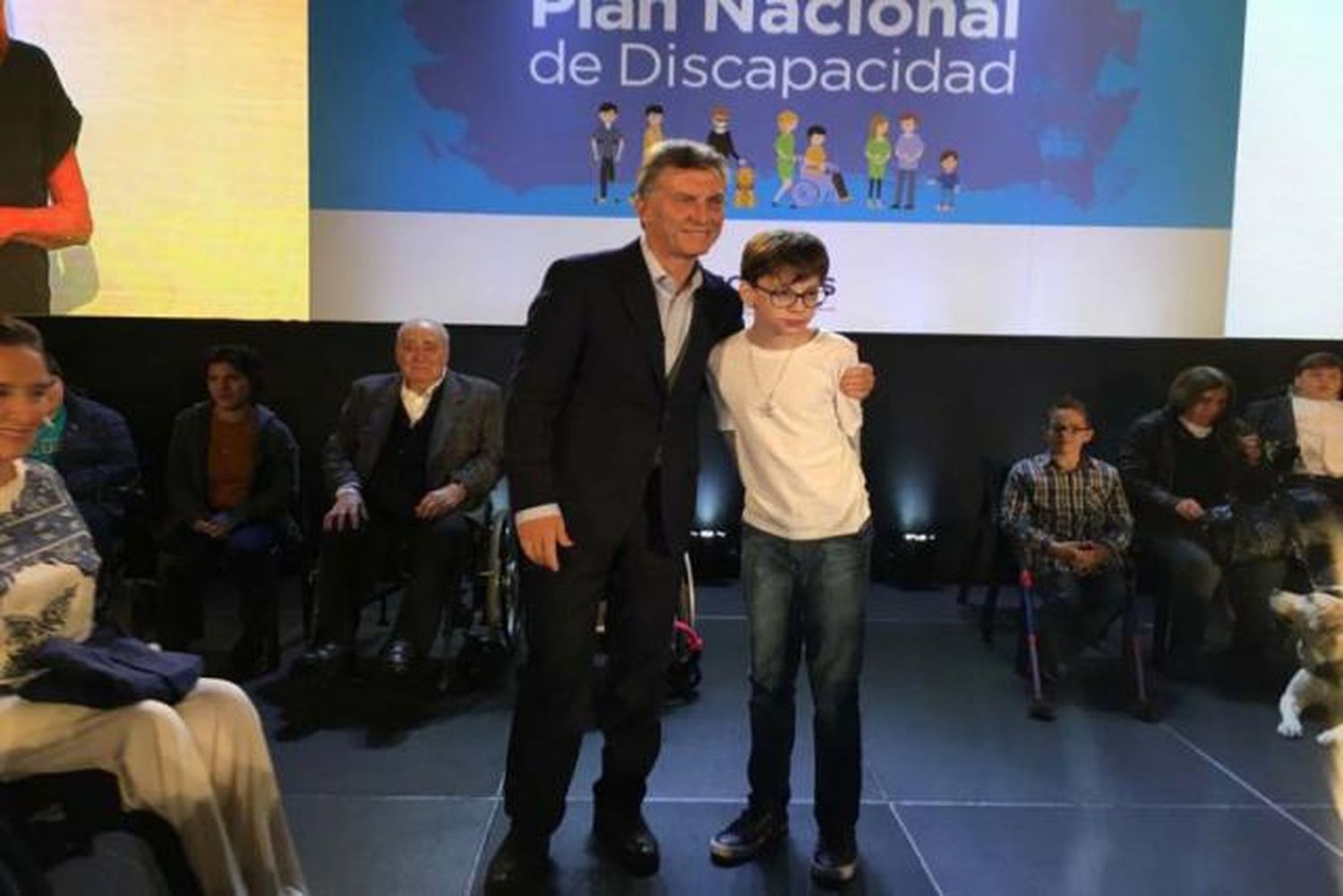 Macri presentó el Plan Nacional de Discapacidad