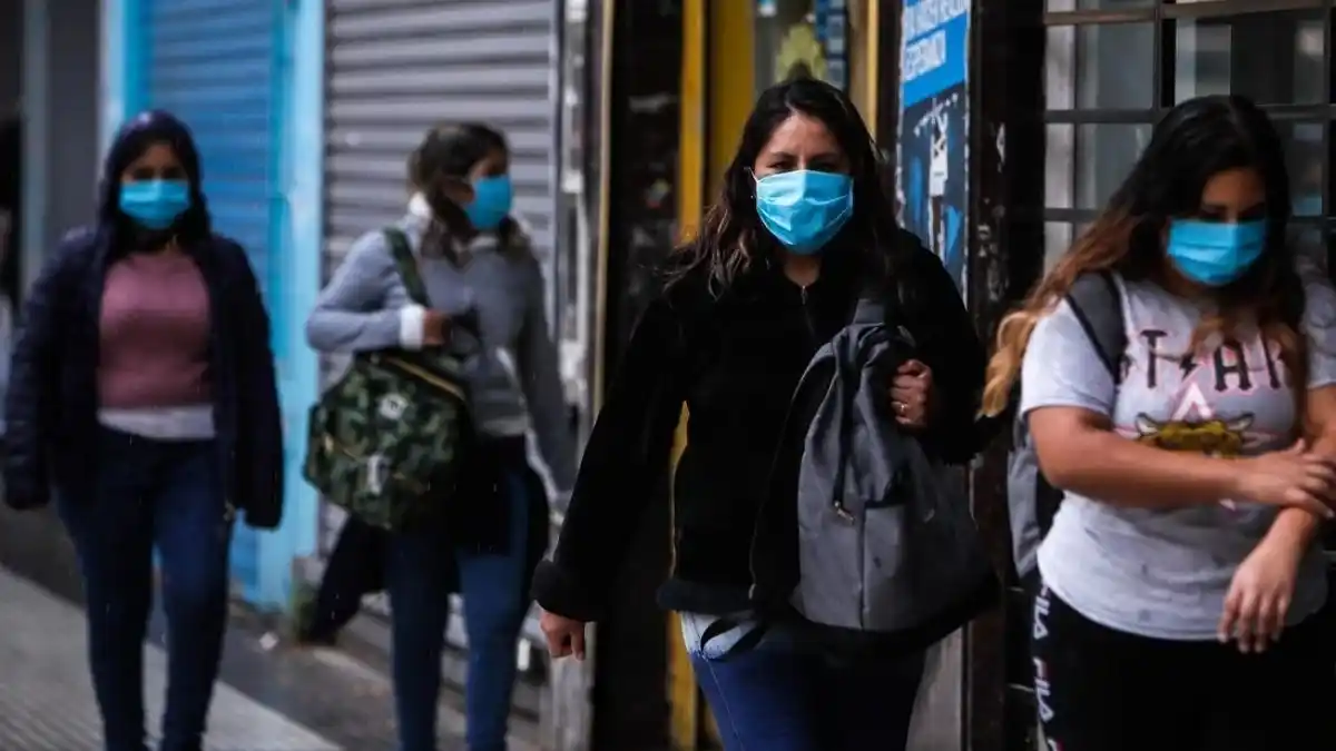 Argentina registró 25 muertes y 1.912 nuevos contagios por Covid