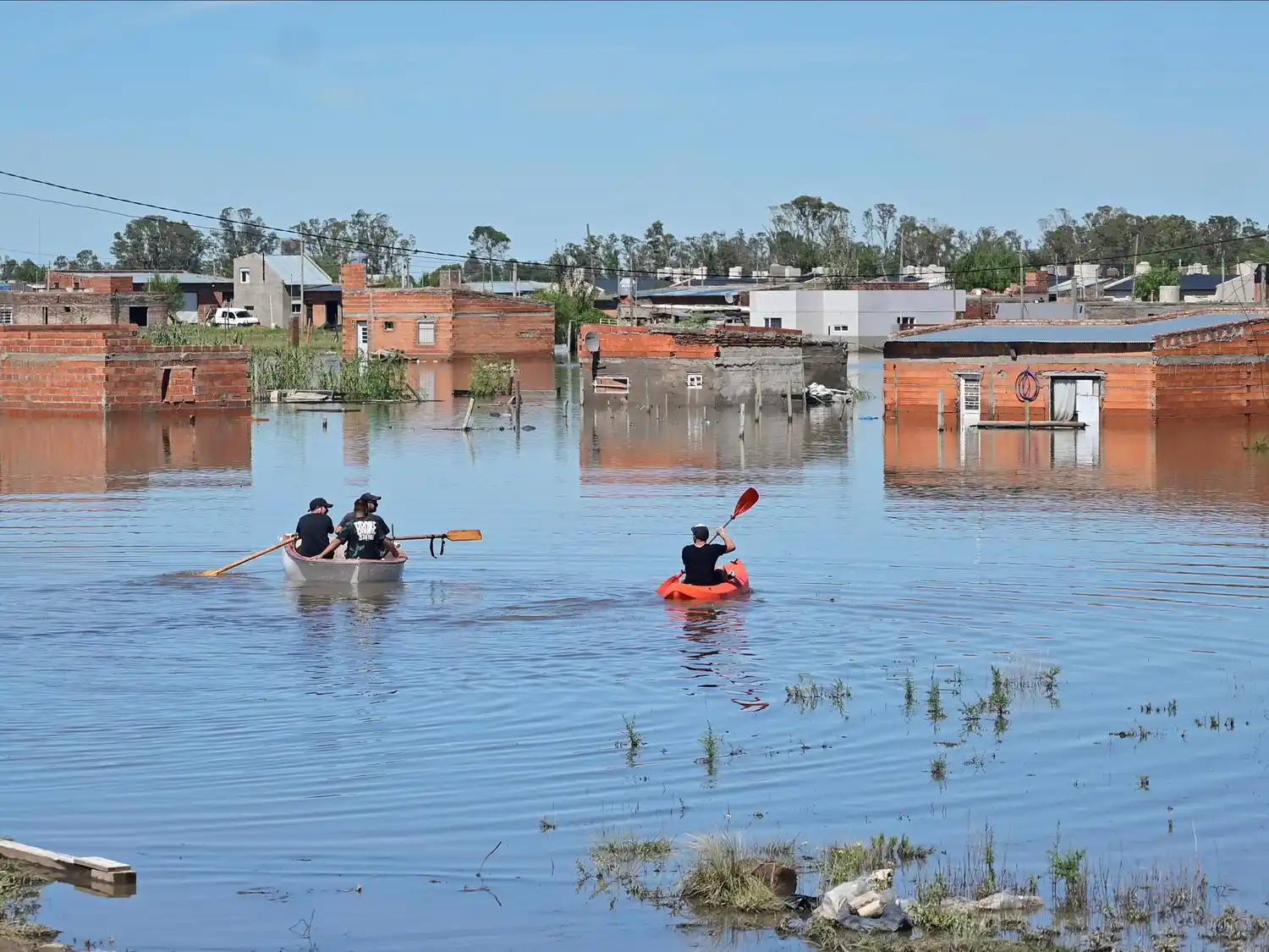 inundación bahía blanca