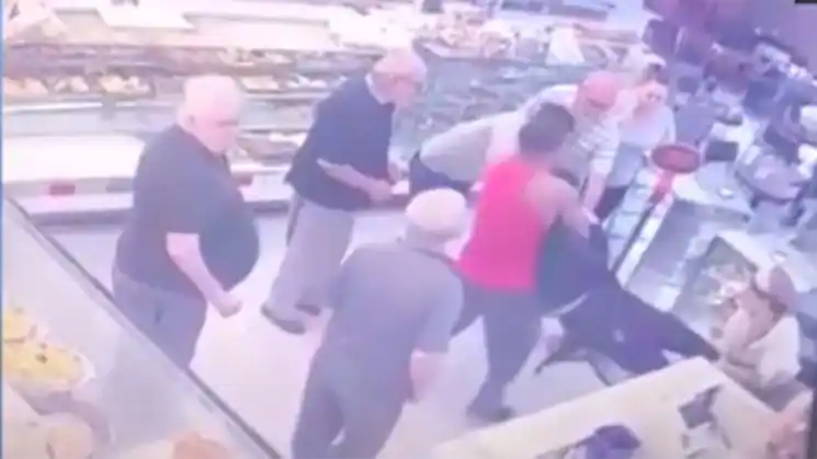 Entró a robar una panadería y se topó con un fisicoculturista