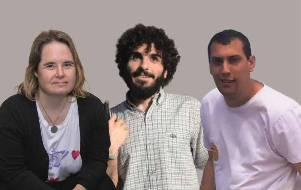 Célica Sode, Sebastián Dop e Ignacio Báez