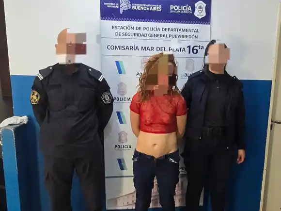 Capturaron a una mujer que cometió dos robos en el mismo día