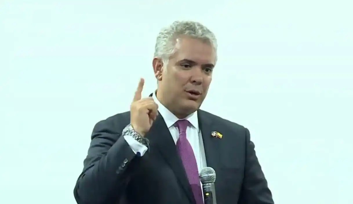 ¡FUERTE Y CLARO! Duque arremete contra Maduro (+ Video)