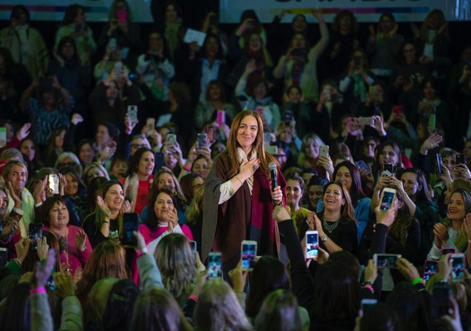 Vidal convocó al voto de "millones de mujeres" y dijo que "el Ni una menos es de todas"