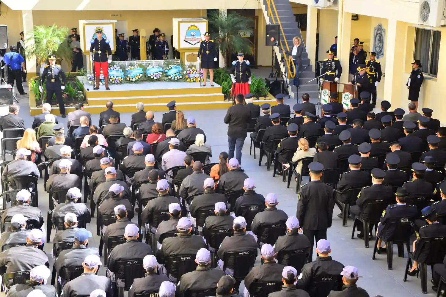 Se recordó el día del Policía caído en cumplimiento del deber