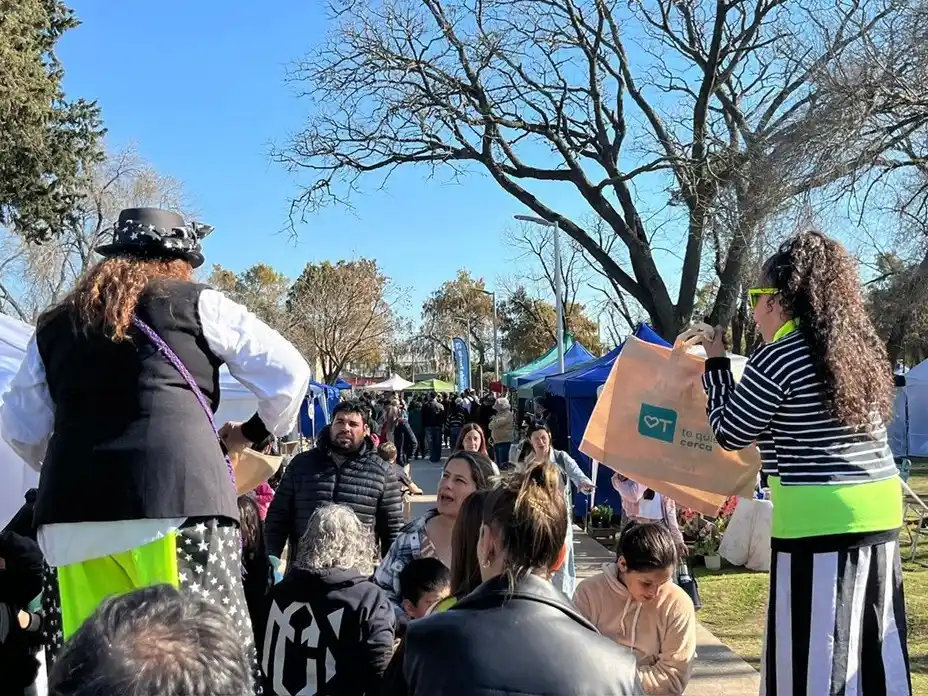 Alegría y color para disfrutar de la jornada dominguera.