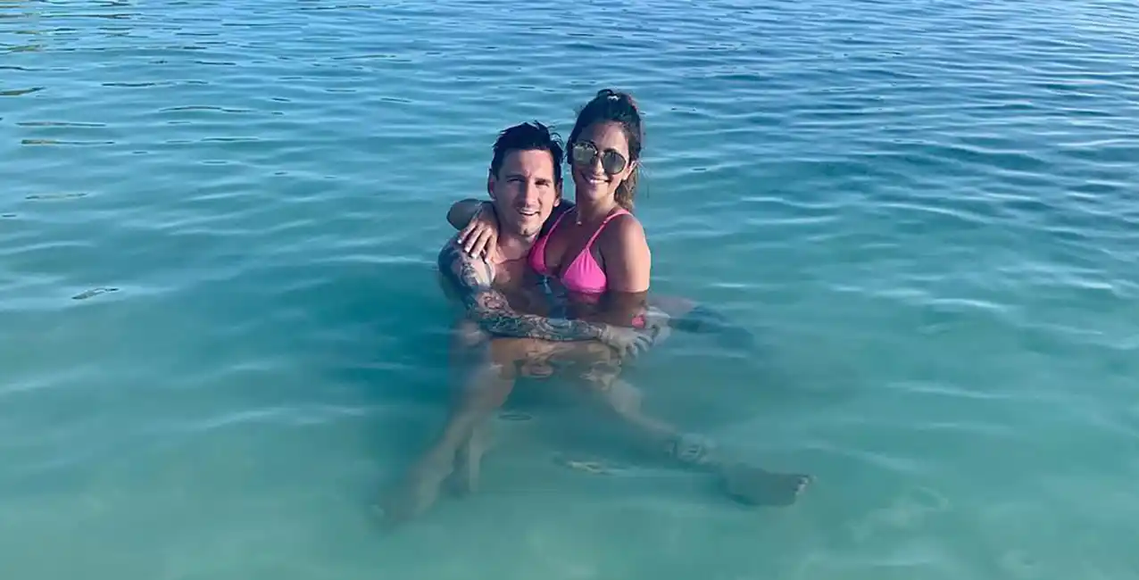 La foto de Antonela Rocuzzo y Lionel Messi de 2019 que predijo el Mundial de Qatar