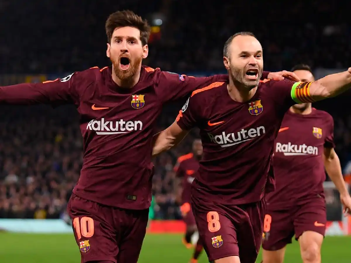 Iniesta: "Será difícil ver a Messi con otra camiseta"