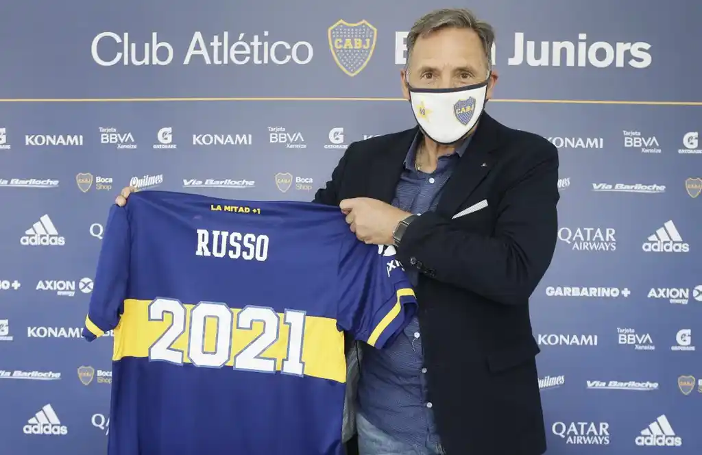 Russo renovó con Boca hasta diciembre de 2021