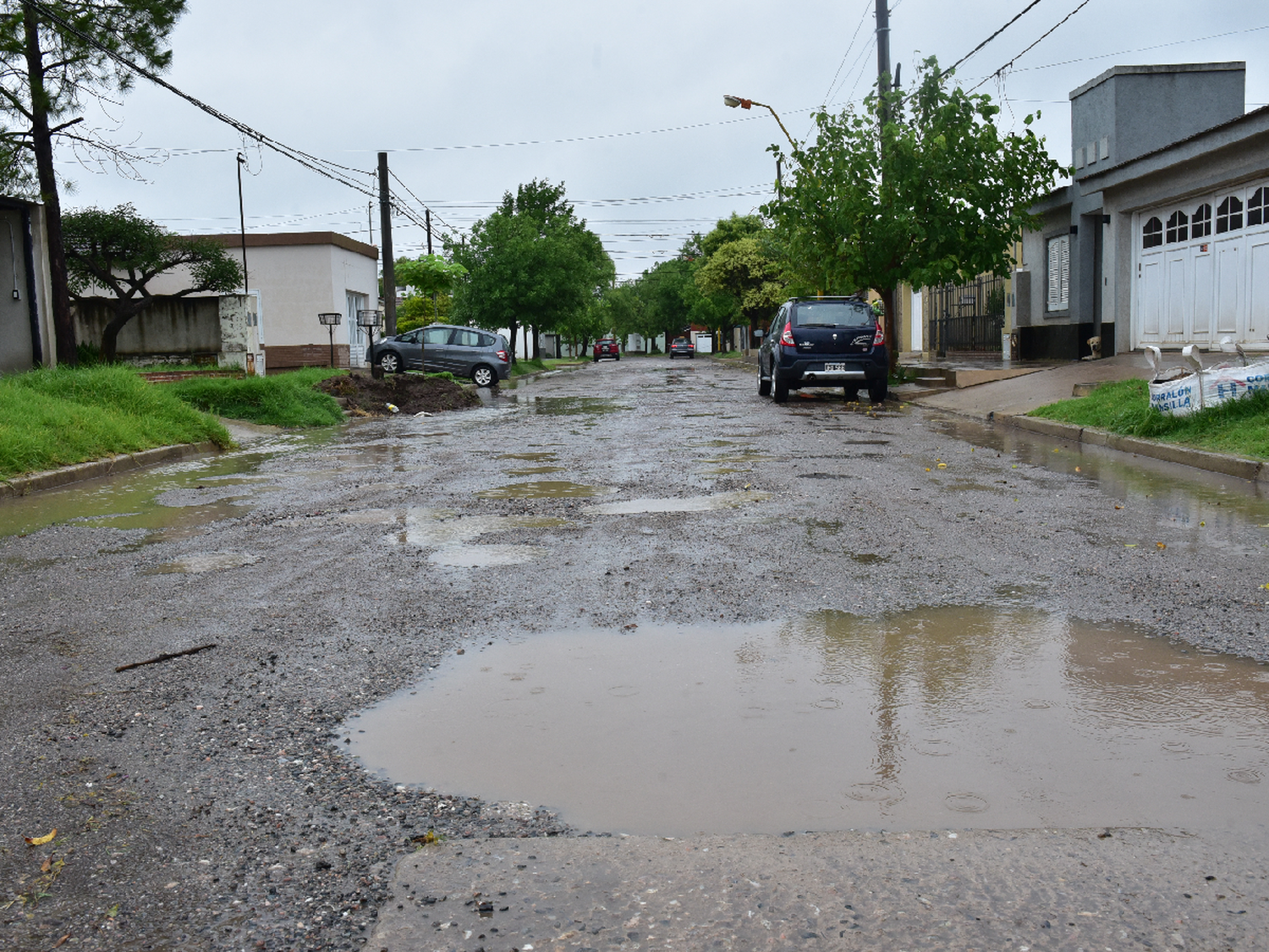 Las lluvias y las calles de tierra