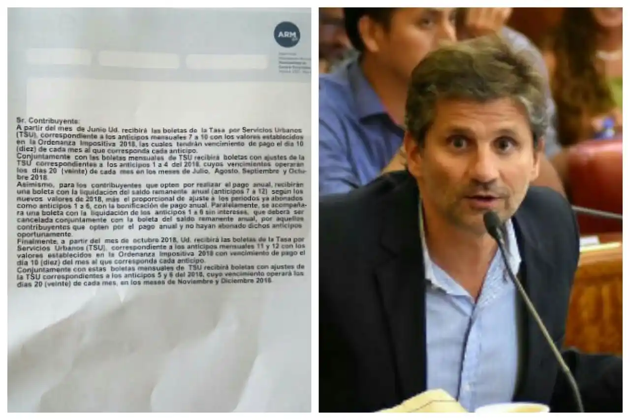 Confuso aviso sobre aumento de tasas en Mar del Plata: "Ni Arroyo puede explicarlo"