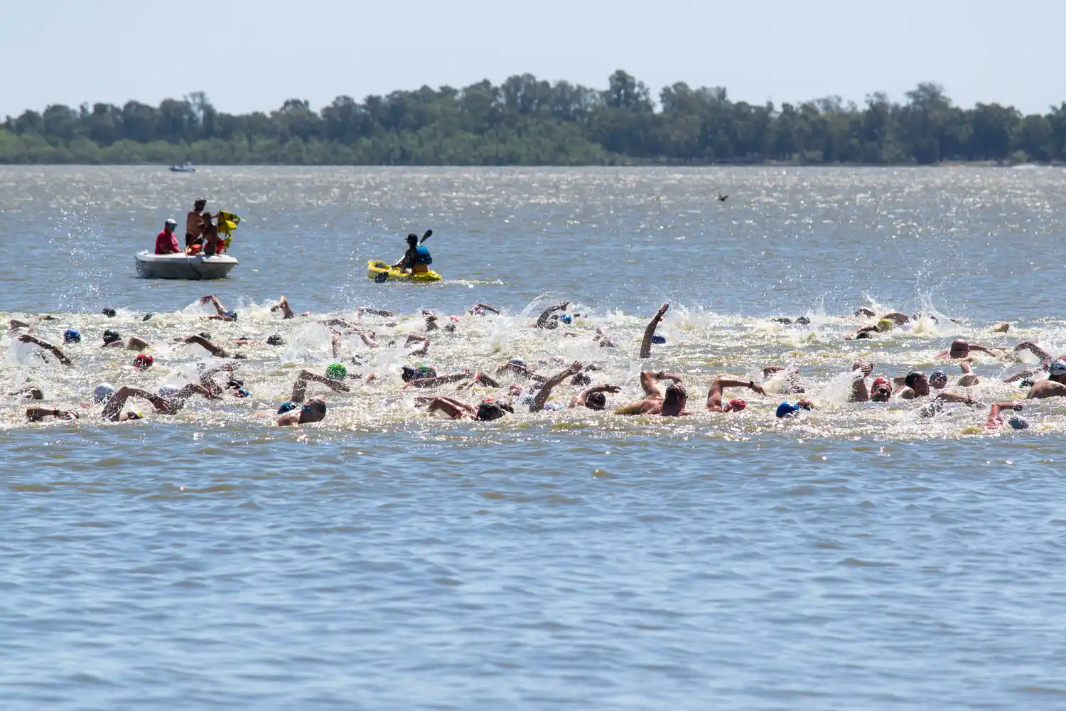 Este sábado se realizará una nueva fecha del circuito de aguas abiertas en Chascomús