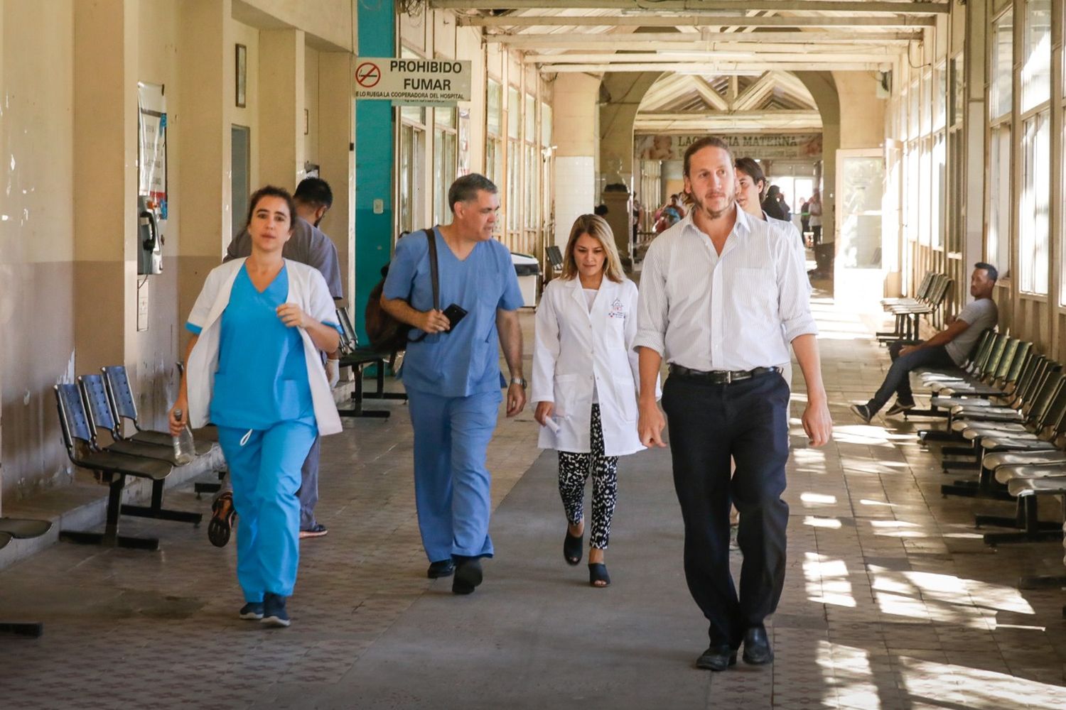 El Director del Hospital mantuvo un nuevo encuentro con médicos terapistas públicos y privados