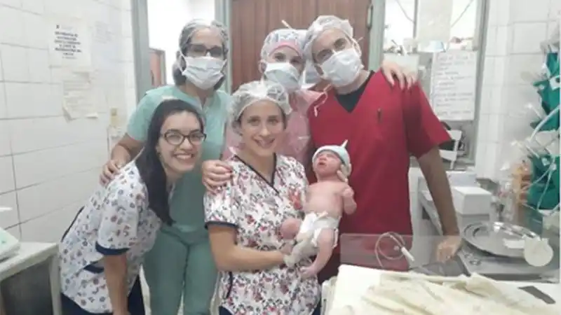 Alexis fue el primer bebé nacido en 2020 en Paraná
