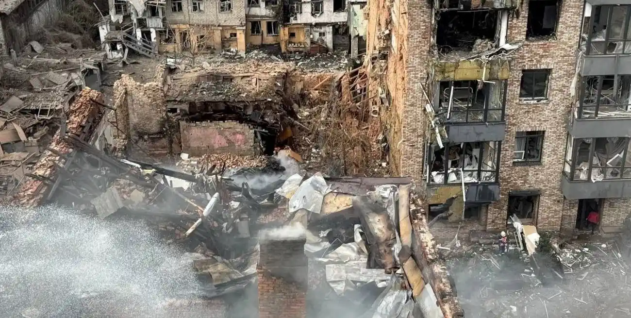 Rusia lanzó ataque masivo contra Ucrania. Crédito: Reuters.