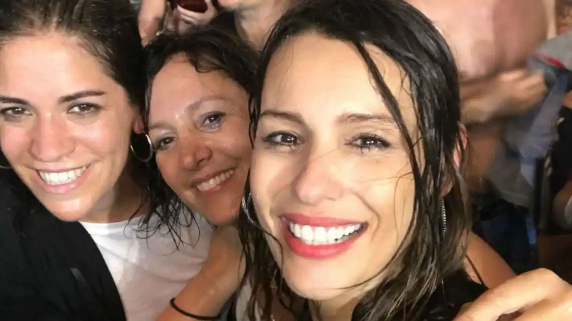Pampita vio a los Rolling Stones en Miami
