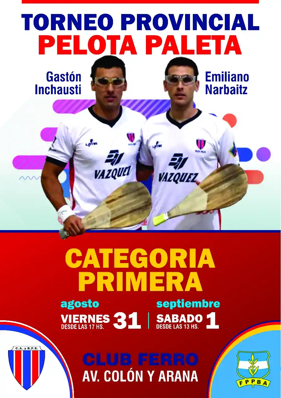 Se viene la segunda fecha del Provincial de Paleta