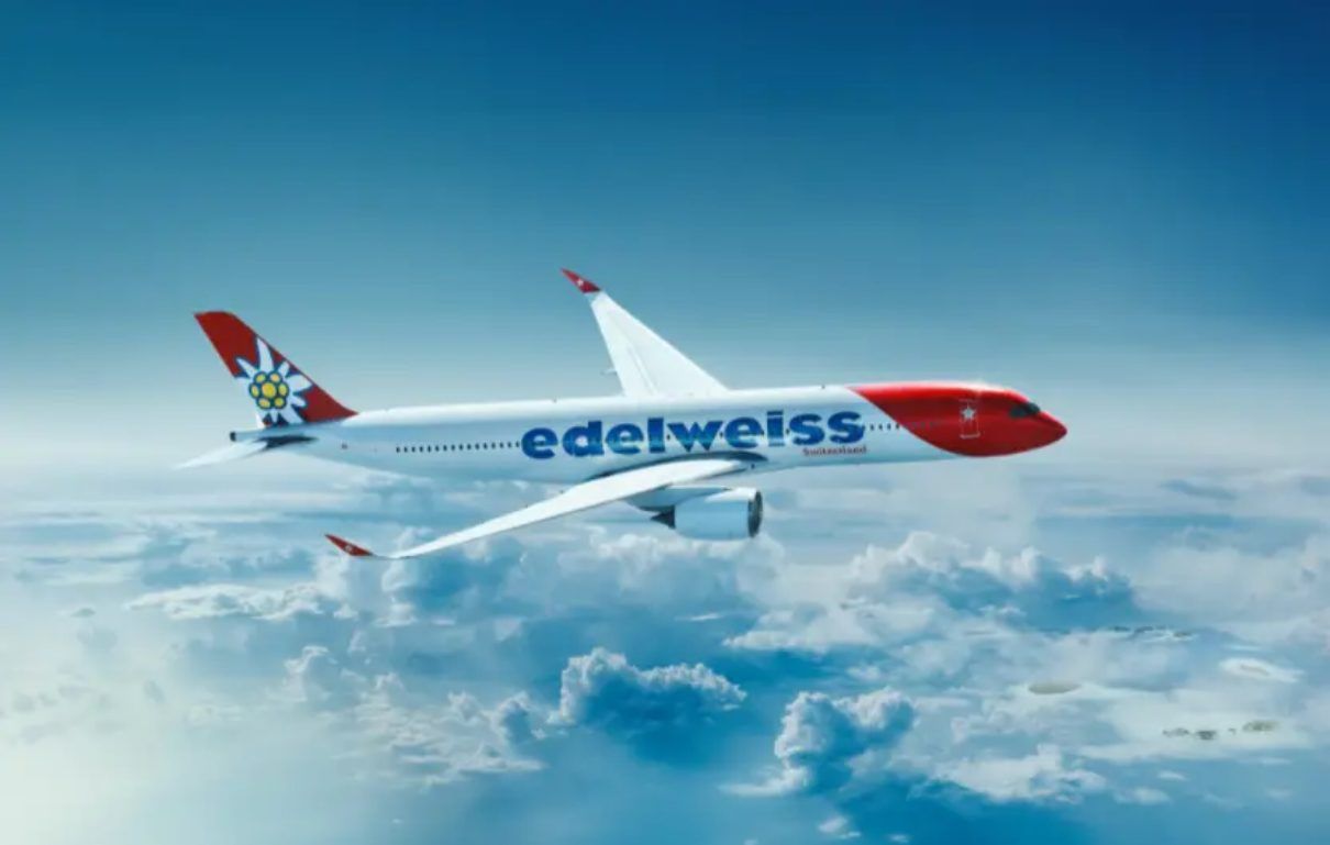 Edelweiss programa las primeras rutas de su Airbus A350, reemplazo de los icónicos A340