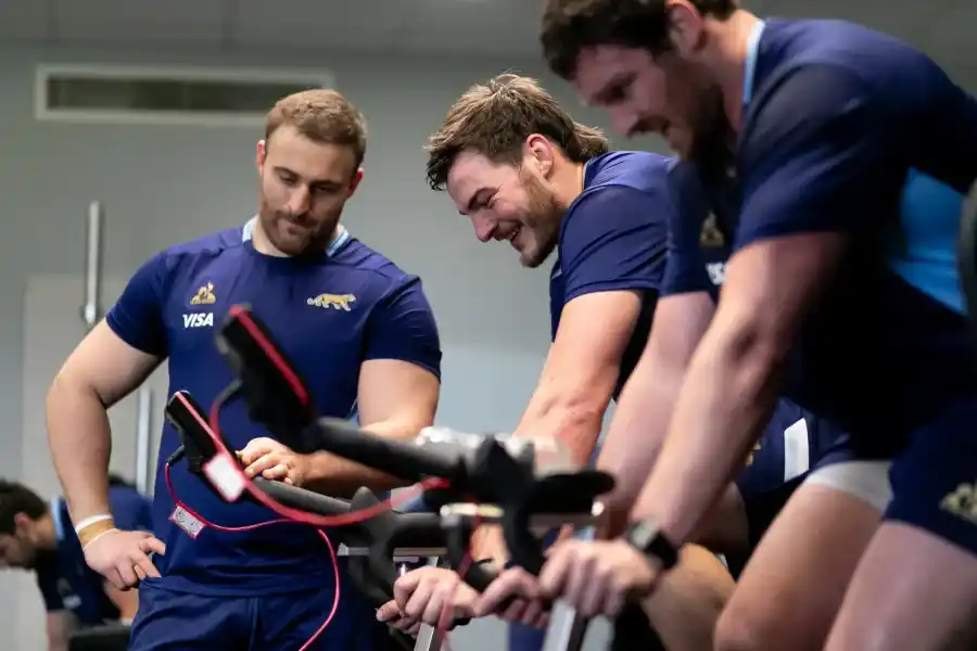Los Pumas, con Mayco y Pedro, en el Camp de Londres