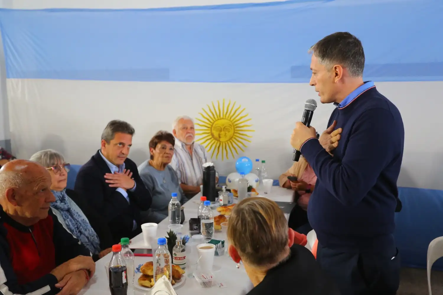 Fernando Gray y Sergio Massa