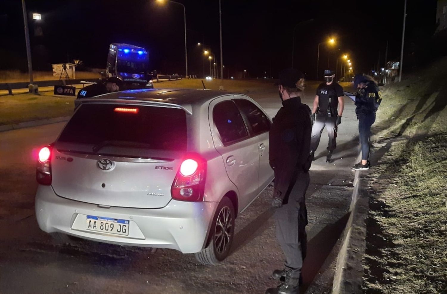 Importante operativo de la Policía Federal en barrio Alfar