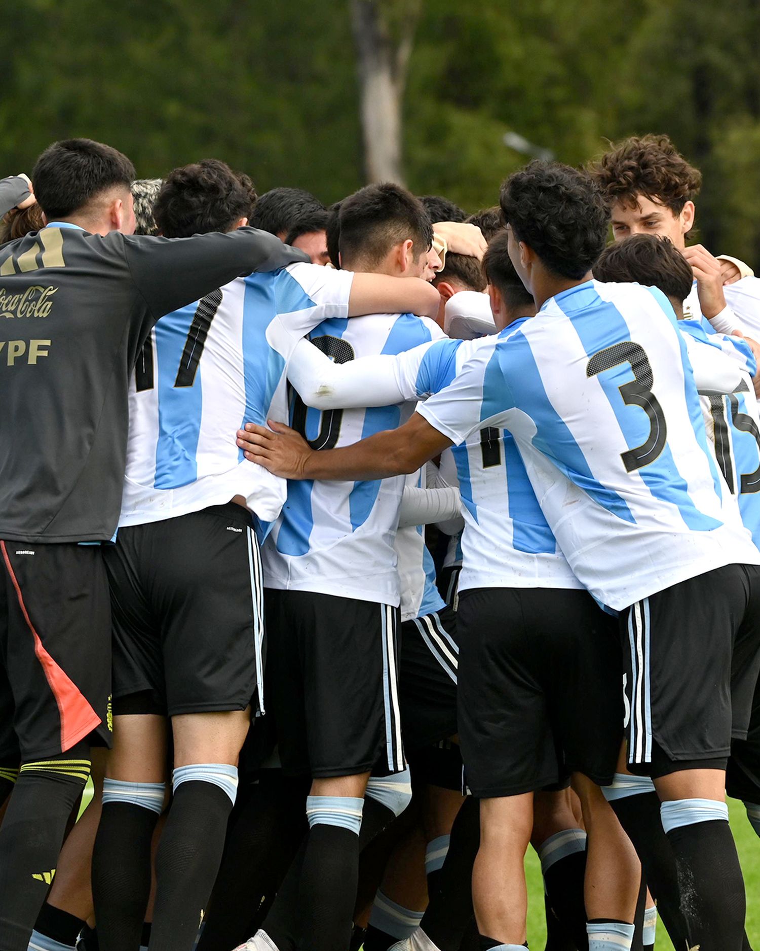 Nosei le dio el triunfo a la Sub 17 argentina ante Qatar