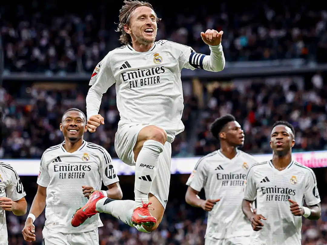 Real Madrid festejó como local y recuperó el liderazgo