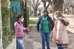 Ambiente: Berisso y Gómez recorrieron el Bº Pancho Ramírez