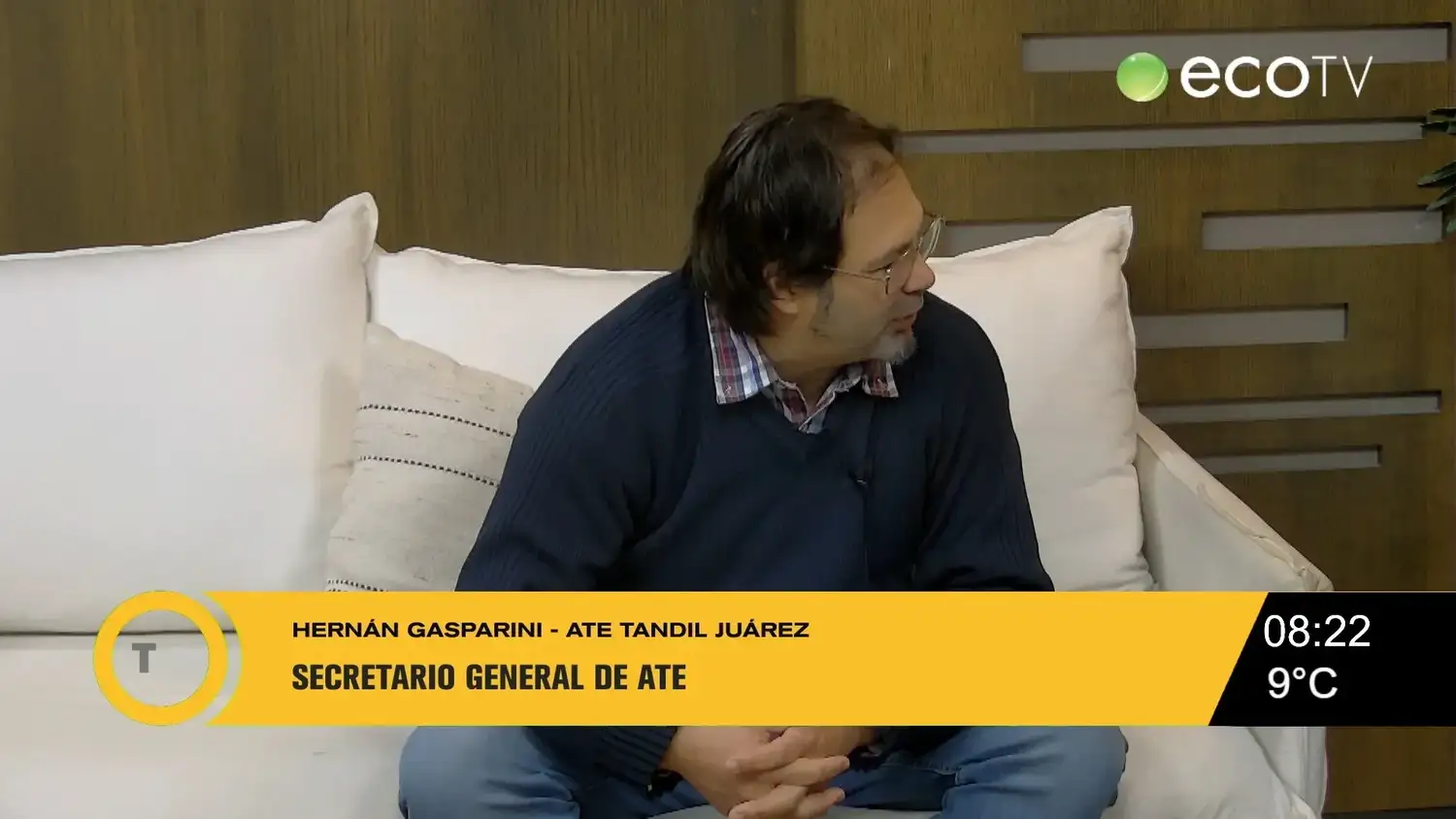 Hernán Gasparini de ATE Tandil