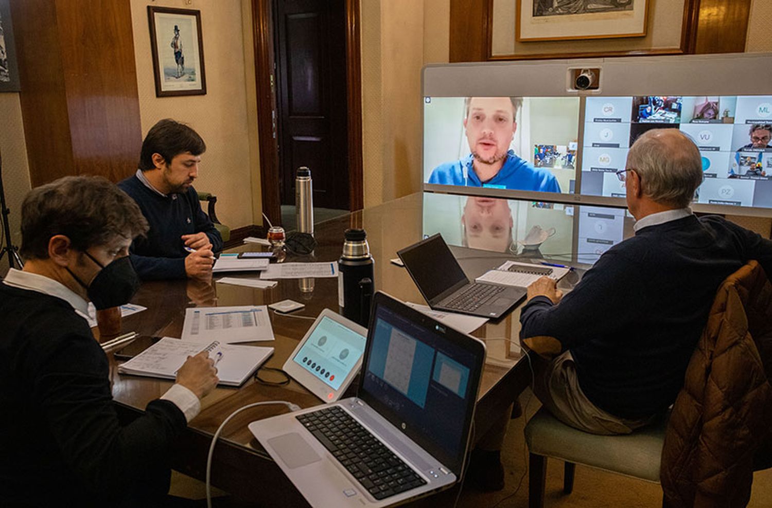 Kicillof: "Estos 100 días de cuarentena sirvieron para tengamos este nivel de contagios controlable"